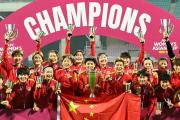 米兰体育-亚洲杯女足赛场上，球队实力均衡，比分胶着